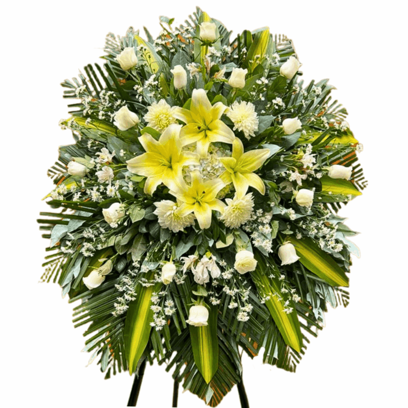 Corona Fúnebre Virgen de Fátima